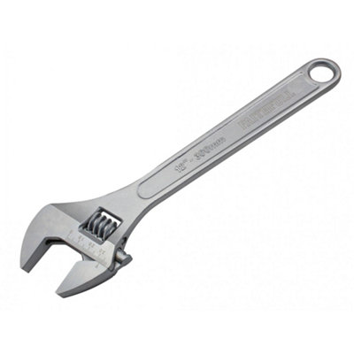Faithfull Chrome Adjustable Spanner Multi Colour (300mm (12In)) from B&Q