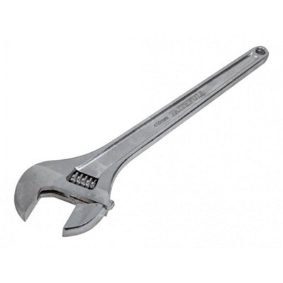 Faithfull Chrome Adjustable Spanner Multi Colour (450mm (18In)) from B&Q