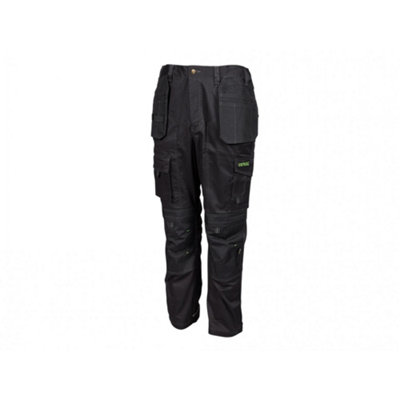 Apache Apkht Two Black Holster Trousers from B&Q