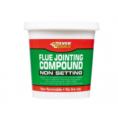 B&Q Everbuild Sika Flue Jointing Compound Multi Colour (1Kg) 1Kg