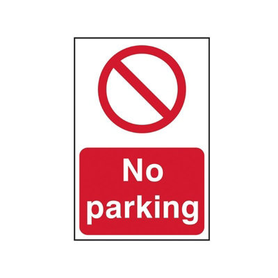 - Scan Sign: No Parking Multi Colour (200 X 300mm)