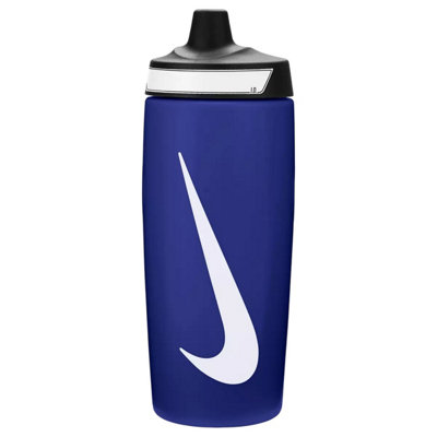 B&Q Blue/White Nike Refuel Water Bottle Royal (One ) 19.5Cm