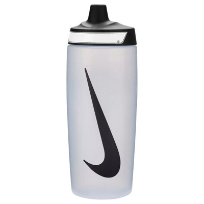 Nike Refuel Water Bottle White/black (One Size) from B&Q