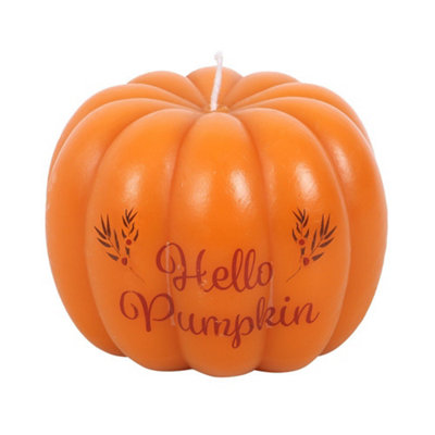 Something Different Unisex Orange Hello Pumpkin Candle In - Image 3