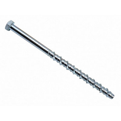 Masonmate Hex Concrete Screwbolt Multi Colour (M8 X 150mm (50)) from B&Q