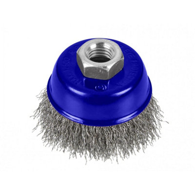 Bluespot Tools Steel Wire Cup Brush Multi Colour (65mm M14 X 2) from B&Q