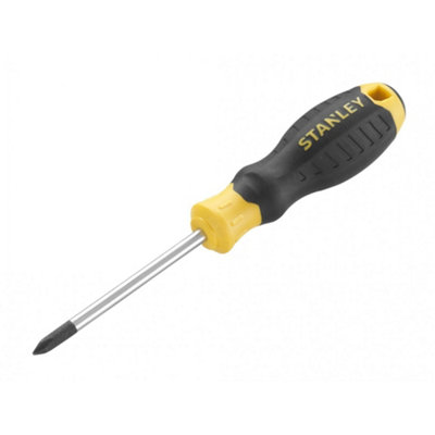 Stanley Hand Tools Cushion Grip ScrewdriversPhillips Tip Multi Colour (Ph1 X 75mm) from B&Q