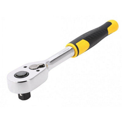 Stanley Hand Tools Ratchet Handle 72 Tooth 1/2In Drive 5063750605616 - Image 4
