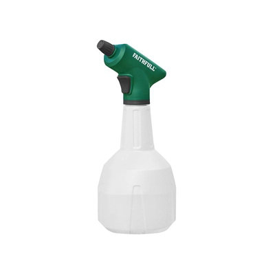 Faithfull Handheld Battery Powered Sprayer 1 Litre Multi Colour (One Size) from B&Q