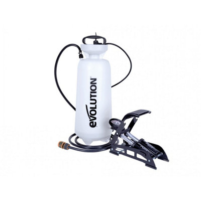 Evolution Pressurised Water Bottle With Foot Pump 15 Litre Multi Colour (One Size) from B&Q