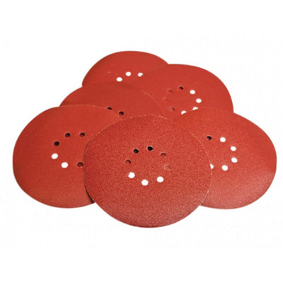 Evolution Dry Wall Sander Pads Multi Colour (240 Grit (Pack Of 6)) from B&Q