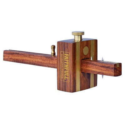 Faithfull Mortice Gauge - Slide Adjustment Multi Colour (One Size) Grain