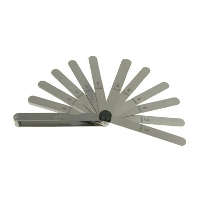 Starrett Imperial Feeler Gauge Set Multi Colour (13 Piece 0.0015-0.200In)
