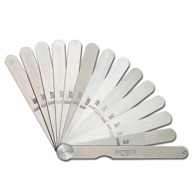 Starrett Metric Feeler Gauge Set Multi Colour (0.04-5mm) from B&Q