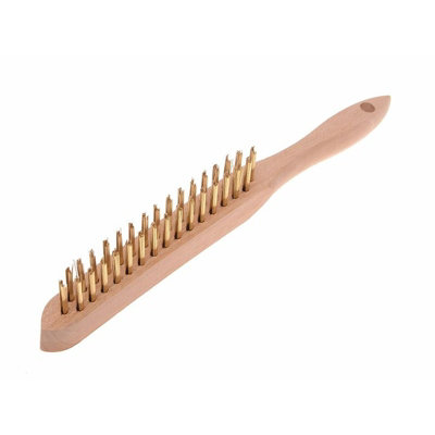 Faithfull Br Wire Scratch Brush Multi Colour (2 Row)