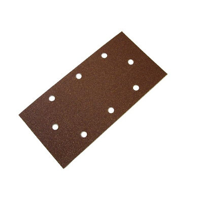 B&Q -  1/3 Sanding Sheet B/d Perforated Orted (Pack 5) Multi Colour (93 X 230mm)