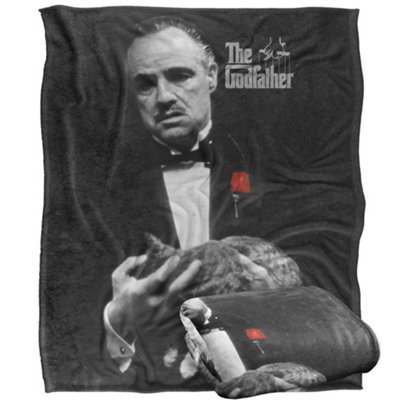 The Godfather Movie Poster Blanket Multicoloured (One Size) from B&Q
