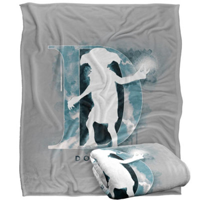 Harry Potter Ink Splatter Dobby Blanket Multicoloured (One Size) from B&Q