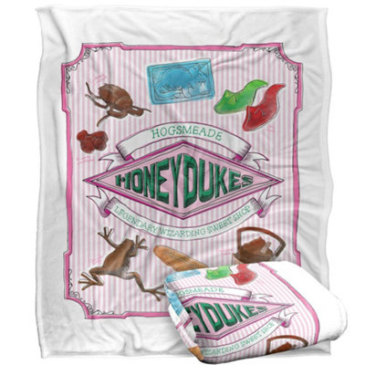 Harry Potter Honeydukes Sweets Blanket Multicoloured (One Size) from B&Q