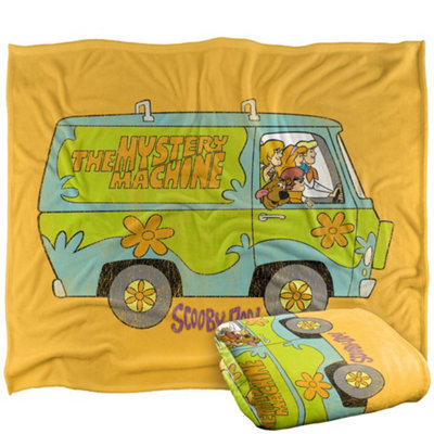 Scooby Doo The Mystery Machine Blanket Multicoloured (One Size) from B&Q
