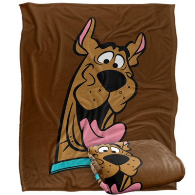 Scooby Doo Head Blanket Multicoloured (One Size) from B&Q