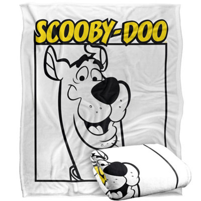  - Scooby Doo Outline Blanket Multicoloured (One Size)