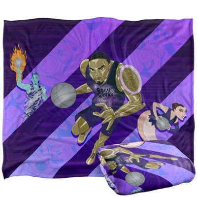  - Space Jam: A New Legacy Goon Squad Action Pose Blanket Multicoloured (One Size)