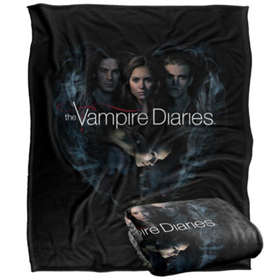 Vampire Diaries Smokey Blanket Multicoloured (One Size) from B&Q