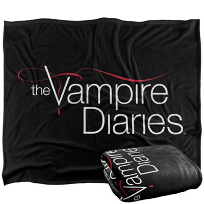 Vampire Diaries Logo Blanket Multicoloured (One Size) from B&Q