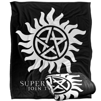 Supernatural Logo Blanket Multicoloured (One Size) from B&Q