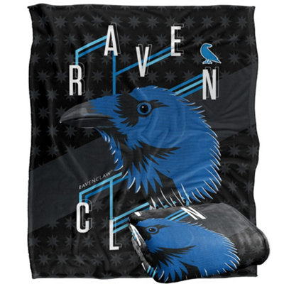 B&Q -  Ravenclaw Raven Blanket Multicoloured (One Size)
