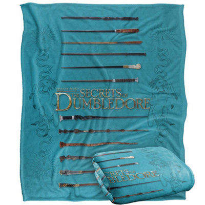  - Fantastic Beasts Wands Blanket Multicoloured (One Size)
