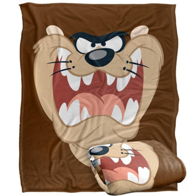 Looney Tunes Taz Blanket Multicoloured (One Size)