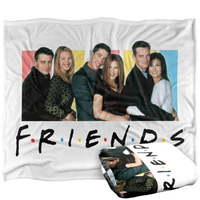Friends Group Shot Blanket Multicoloured (One Size) from B&Q
