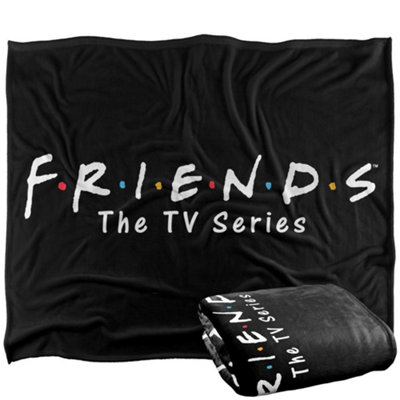 Friends Logo Blanket Multicoloured (One Size) from B&Q