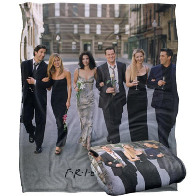Friends Photograph Blanket Multicoloured (One Size) from B&Q