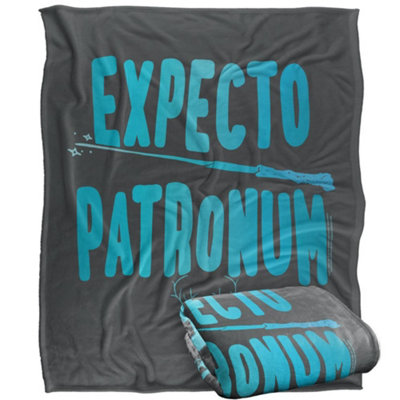 B&Q -  Expecto Patronum Wand Blanket Multicoloured (One Size)