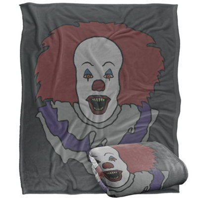 It Head Pennywise Blanket Multicoloured (One Size) from B&Q