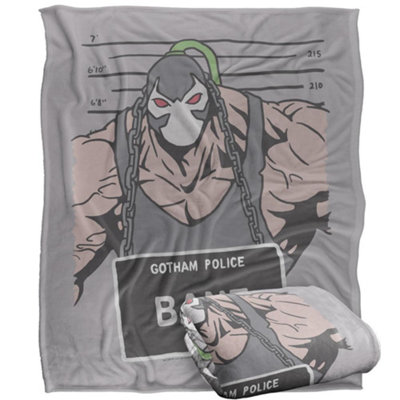 DC comics Batman Line Up Bane Blanket Multicoloured (One Size) from B&Q