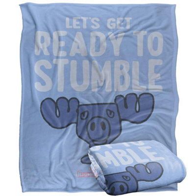 National Lampoons Christmas Vacation Get Ready To Stumble Blanket Multicoloured (One Size) from B&Q
