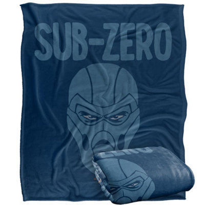 Mortal Kombat Head Sub-Zero Blanket Multicoloured (One Size) from B&Q
