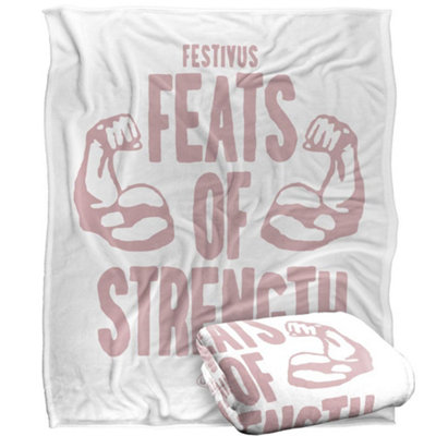 Seinfeld Festivus Strength Blanket Multicoloured (One Size) from B&Q