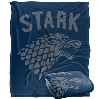 Game Of Thrones Stark Crest Blanket Multicoloured (One Size) from B&Q