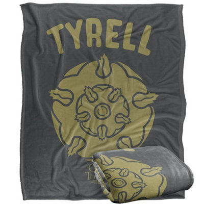 Game Of Thrones Tyrell Crest Blanket Multicoloured (One Size) from B&Q