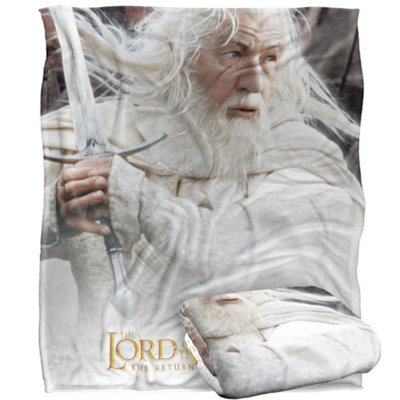 Lord Of The Rings Gandalf Blanket Multicoloured (One Size) from B&Q