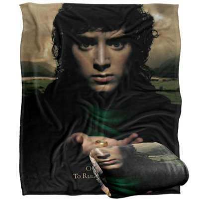 Lord Of The Rings Frodo Blanket Multicoloured (One Size) from B&Q