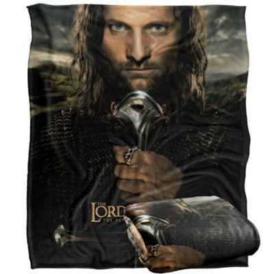 Lord Of The Rings Aragorn Blanket Multicoloured (One Size) from B&Q