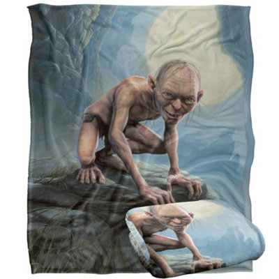 Lord Of The Rings Gollum Blanket Multicoloured (One Size) from B&Q