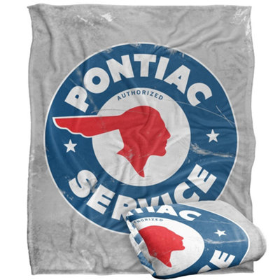 Pontiac Service Sign Blanket Multicoloured (One Size) from B&Q