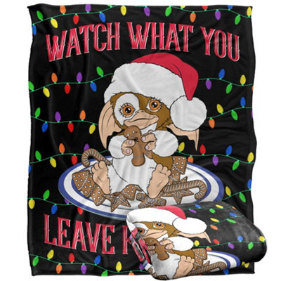 Gremlins Watch What You Leave Gizmo Blanket Multicoloured (One Size) from B&Q